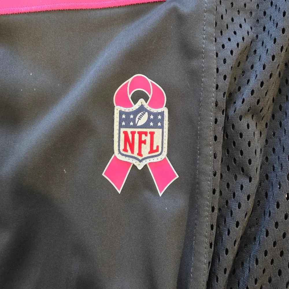Nike Dallas Cowboys Emmitt Smith 22 Jersey Womens Large Pink NFL Breast Cancer - Picture 8 of 8